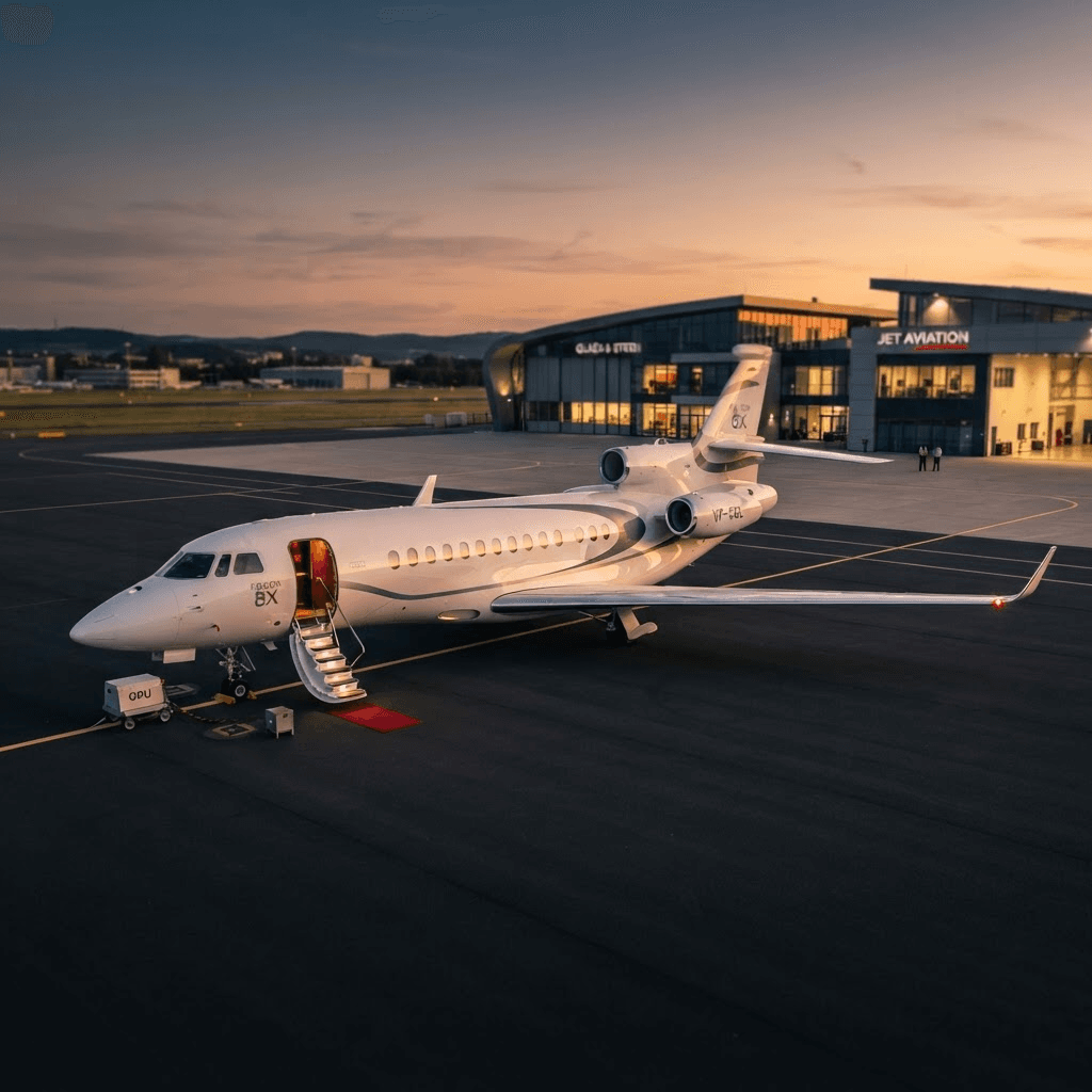 Dassault Falcon large-cabin business jet